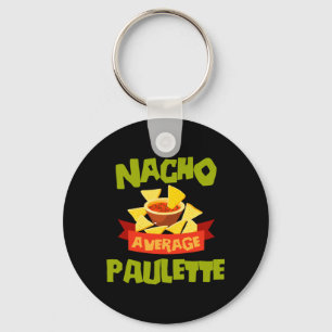 Chaveiro Nacho Average Paulette Engraçado Aniversário Perso
