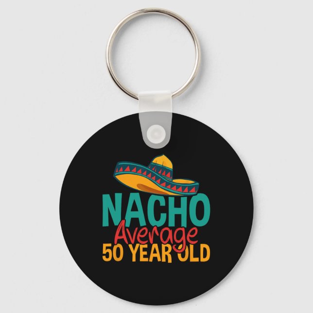 Chaveiro Nacho Média 50 anos Cinco de Mayo 50. (Frente)