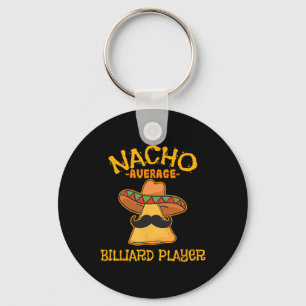 Chaveiro Nacho Média Billiard Player Cinco De Mayo Mexica