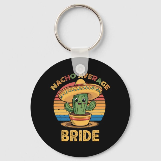 Chaveiro Nacho Média Bride Cinco Mexicanos De Mayo Funny (Frente)