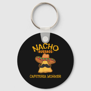 Chaveiro Nacho Média Cafeteria Worker Cinco De Mayo Fiest