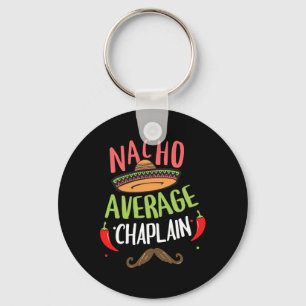 Chaveiro Nacho Média Chaplain Sombrero Beard Cinco De May