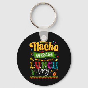 Chaveiro Nacho Média de Almoço Lady Cinco De Mayo Fiesta Fu