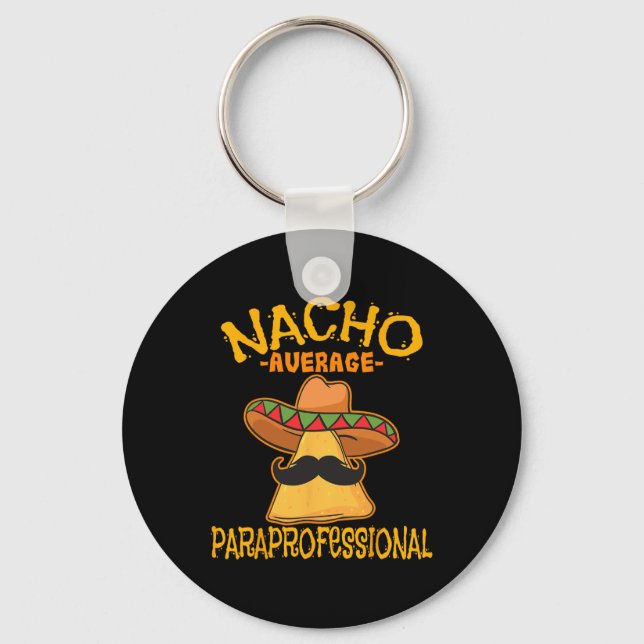 Chaveiro Nacho Média de Professores Paraprofissionais Aides (Frente)