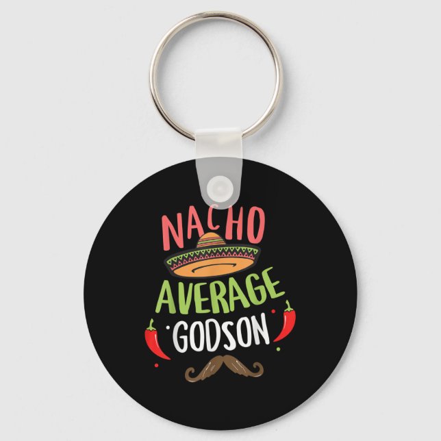 Chaveiro Nacho Média Godson Mexicano Cinco de maio (Frente)