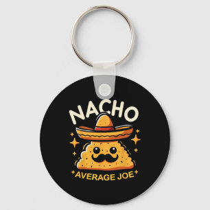 Chaveiro Nacho Média Joe Personalizado Nome Engraçado Mexic