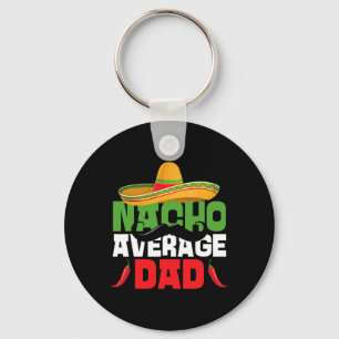 Chaveiro Nacho Média Pai Engraçado Cinco De Mayo Moscas Mex