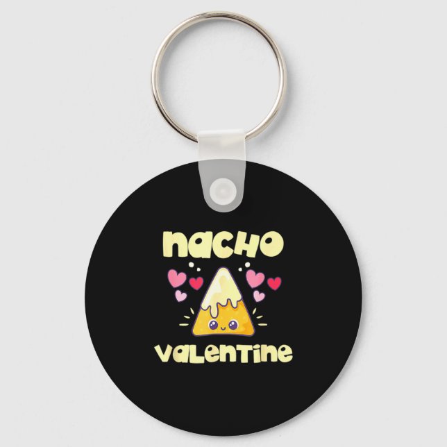 Chaveiro Nacho Valentine Valentines Day Mexican Food _1  (Frente)
