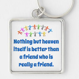 Chaveiro Nada Mais Do Que O Próprio Céu - Citação De Amizad
