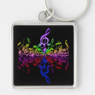 Chaveiro Nada, Mas O Tremendo Rainbow Music Nota A Principa