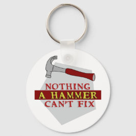 Chaveiro Nada que um martelo não consiga consertar Design e