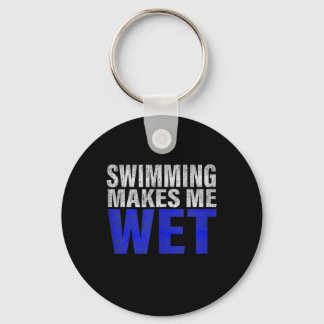Chaveiro Nadar Faz-me Cair Mais Molhado