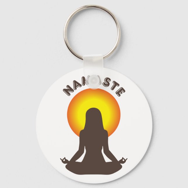 Chaveiro Namaste (Frente)