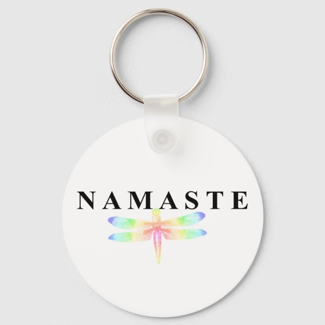 Chaveiro Namaste Dragonfly (Frente)
