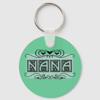 Chaveiro Nameplate Nana T-shirts e presentes