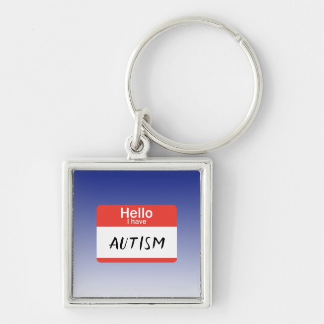 Chaveiro Nametag Autismo (Frente)