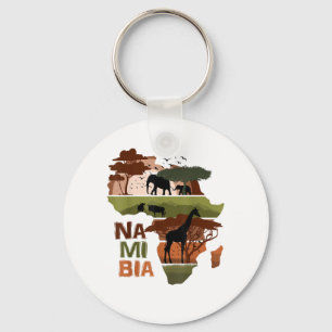 Chaveiro Namíbia África Sunset Continente Natureza Selvagem