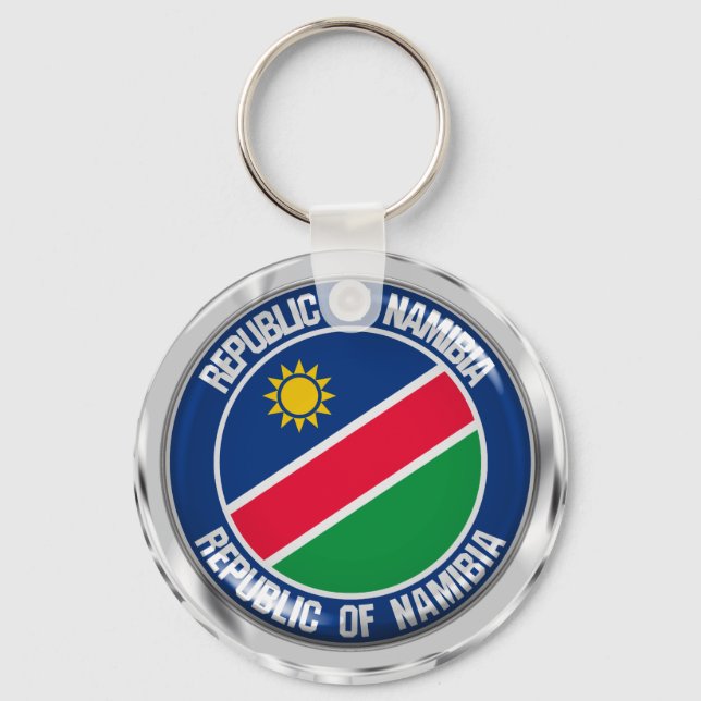 Chaveiro Namíbia Round Emblem (Frente)