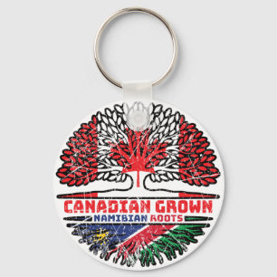 Chaveiro Namíbia Sinalizador de Raízes de Árvore Canadiana