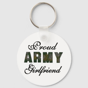 Chaveiro Namorada do exército orgulhoso