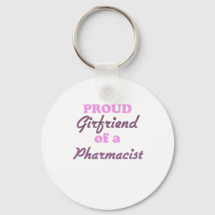 Chaveiro Namorada orgulhoso de um farmacêutico