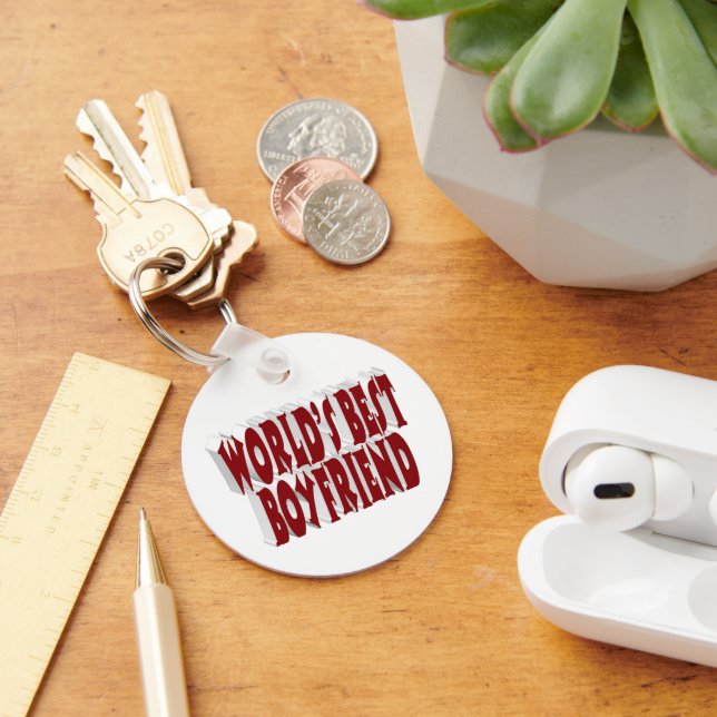 Chaveiro Namorado com tipografia burgundy (Mesa)