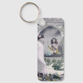 Chaveiro namorados Art Nouveau 1904