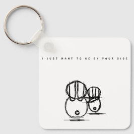 Chaveiro namorados Eu Só Quero Estar Ao Seu Lado