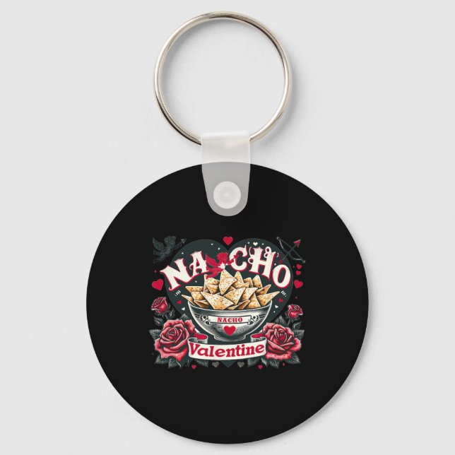 Chaveiro Namorados Nacho - Comida mexicana Nacho Funny Vale (Frente)