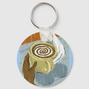 Chaveiro namorando interracial