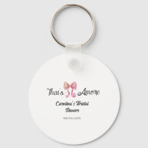 Chaveiro namoro é isso chá de noiva rosa arco retrô boho