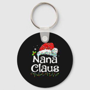 Chaveiro Nana Claus Natal Família de Pijama Combinando Xmas