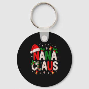 Chaveiro Nana Claus Papai Noel Crochê & Tricô Amor