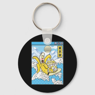 Chaveiro Nana Com Caixa De Leite Surfando Ondas Do Japão Ka