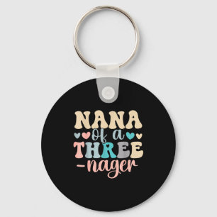 Chaveiro Nana de um threenager aniversário de 3 anos famíli