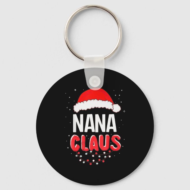 Chaveiro Nana Santa Claus Christmas Matching Costume  (Frente)
