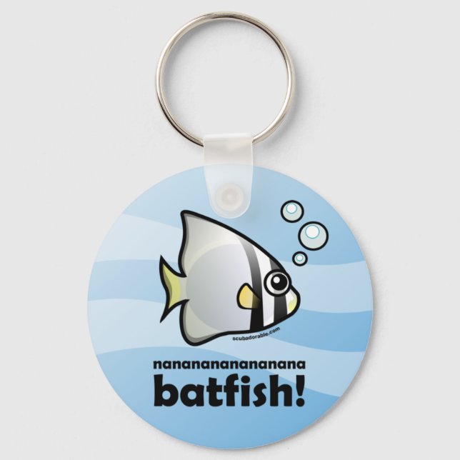 Chaveiro nanananananana Batfish! (Frente)