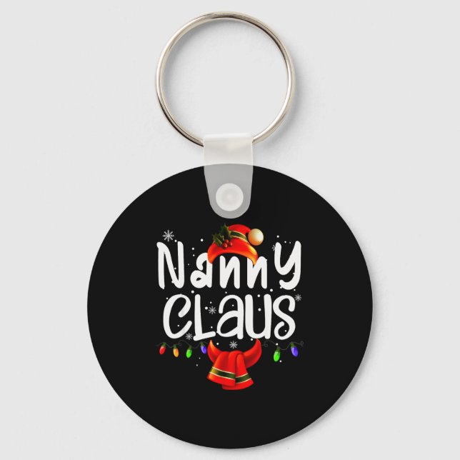Chaveiro Nanny Claus Matching Christmas Costume  (Frente)