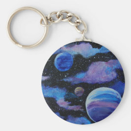 Chaveiro Nanosegundo Espaço Estrelas Nebula