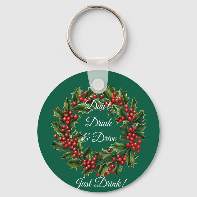 Chaveiro Não Beba e dirija o Humor da Rua (Frente)