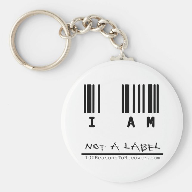 Chaveiro - Não é uma etiqueta (Frente)