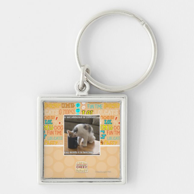 Chaveiro Não é viciado à cafeína (Frente)