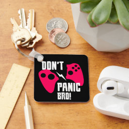 Chaveiro Não entre em pânico, mano game