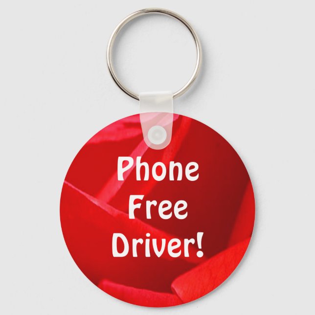 Chaveiro "não enviar SMS e conduzir" (Frente)