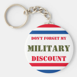 CHAVEIRO NÃO ESQUEÇA O MEU DESCONTO MILITAR