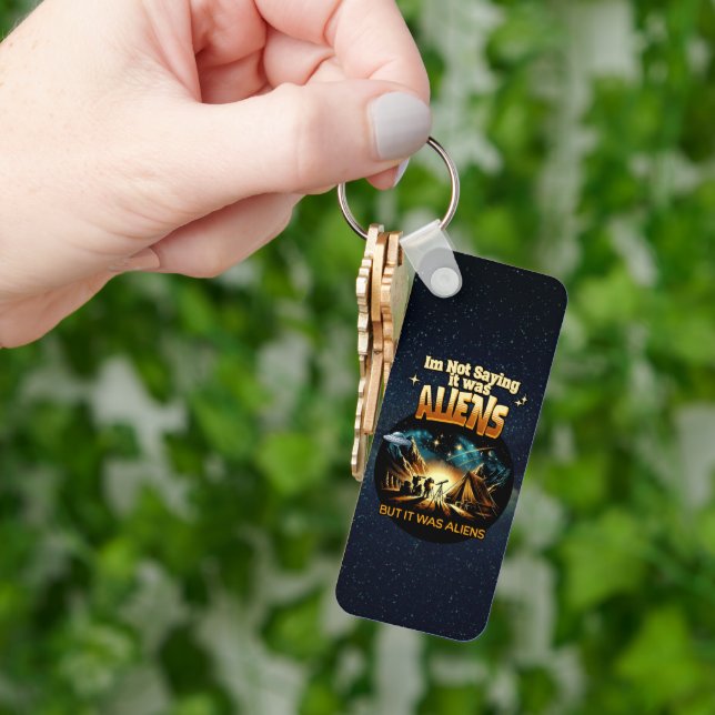 Chaveiro Não estou dizendo que eram Aliens, mas eram Aliens (Mão)