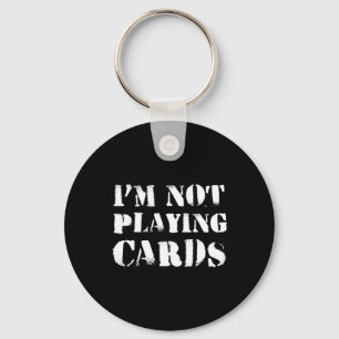 Chaveiro Não Estou Jogando Cartas - Paz Para a Ucrânia