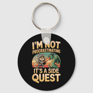 Chaveiro Não estou procrastinando. É um Rpg Side Quest