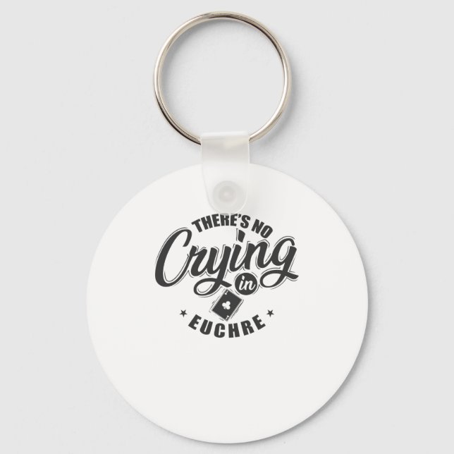 Chaveiro Não há choro em Euchre Kartenspiel (Frente)