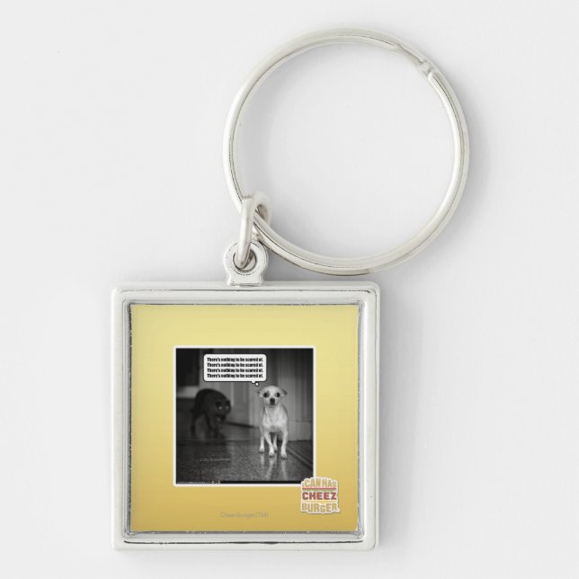 Chaveiro Não há nada scared de (Frente)